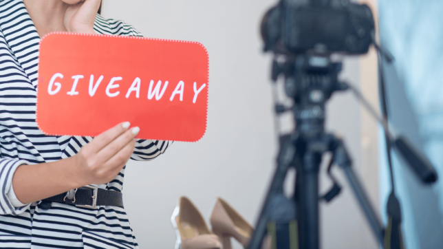 Giveaway στη σελίδα σας στο Instagram